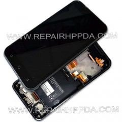 B Grade LCD with Touch with Front Cover Replacement for Pidion Bluebird VF550